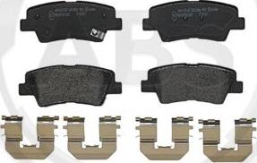 A.B.S. P30047 - Brake Pad Set, disc brake autospares.lv