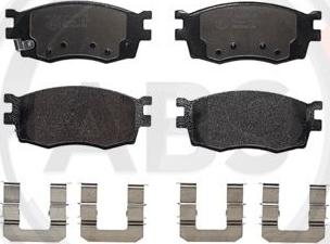 A.B.S. P30069 - Brake Pad Set, disc brake autospares.lv