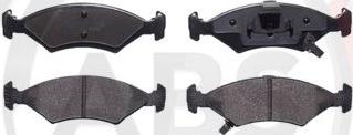 A.B.S. P30062 - Brake Pad Set, disc brake autospares.lv