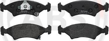 A.B.S. P30009 - Brake Pad Set, disc brake autospares.lv