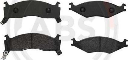 A.B.S. P30006 - Brake Pad Set, disc brake autospares.lv