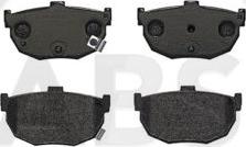 A.B.S. P30003 - Brake Pad Set, disc brake autospares.lv