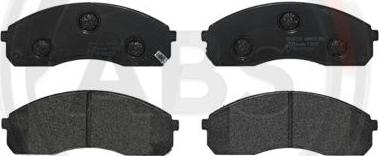 A.B.S. P30012 - Brake Pad Set, disc brake autospares.lv