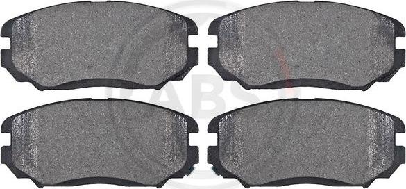 A.B.S. P30038 - Brake Pad Set, disc brake autospares.lv