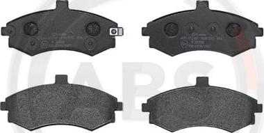 A.B.S. P30020 - Brake Pad Set, disc brake autospares.lv