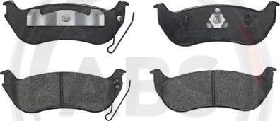 A.B.S. P37009 - Brake Pad Set, disc brake autospares.lv