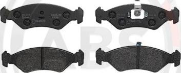 A.B.S. P24044 - Brake Pad Set, disc brake autospares.lv