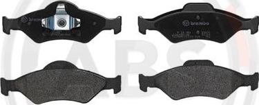 A.B.S. P24054 - Brake Pad Set, disc brake autospares.lv