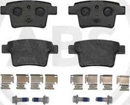 A.B.S. P24063 - Brake Pad Set, disc brake autospares.lv