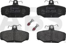 A.B.S. P24018 - Brake Pad Set, disc brake autospares.lv