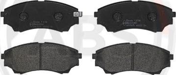 A.B.S. P24086 - Brake Pad Set, disc brake autospares.lv