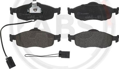 A.B.S. P24034 - Brake Pad Set, disc brake autospares.lv