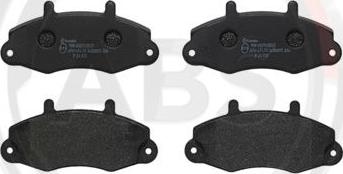 A.B.S. P24032 - Brake Pad Set, disc brake autospares.lv