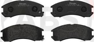 A.B.S. P24024 - Brake Pad Set, disc brake autospares.lv