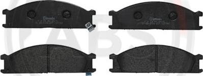 A.B.S. P24026 - Brake Pad Set, disc brake autospares.lv