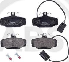 A.B.S. P24079 - Brake Pad Set, disc brake autospares.lv