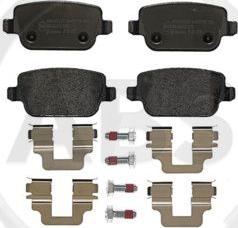 A.B.S. P24075 - Brake Pad Set, disc brake autospares.lv