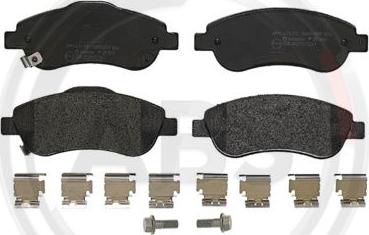 A.B.S. P28045 - Brake Pad Set, disc brake autospares.lv