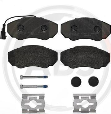 A.B.S. P23091 - Brake Pad Set, disc brake autospares.lv