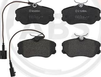 A.B.S. P23045 - Brake Pad Set, disc brake autospares.lv