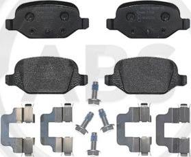 A.B.S. P23064 - Brake Pad Set, disc brake autospares.lv