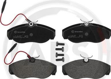 A.B.S. P23068 - Brake Pad Set, disc brake autospares.lv