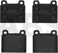 A.B.S. P23001 - Brake Pad Set, disc brake autospares.lv