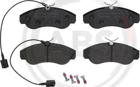 A.B.S. P23084 - Brake Pad Set, disc brake autospares.lv