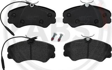 A.B.S. P23023 - Brake Pad Set, disc brake autospares.lv