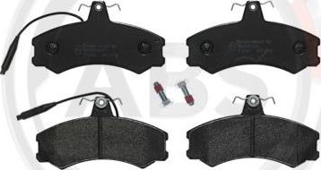 A.B.S. P23022 - Brake Pad Set, disc brake autospares.lv