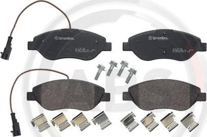 A.B.S. P23145 - Brake Pad Set, disc brake autospares.lv