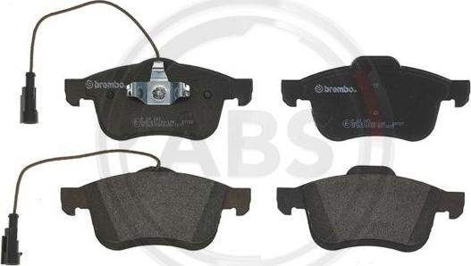 A.B.S. P23163 - Brake Pad Set, disc brake autospares.lv