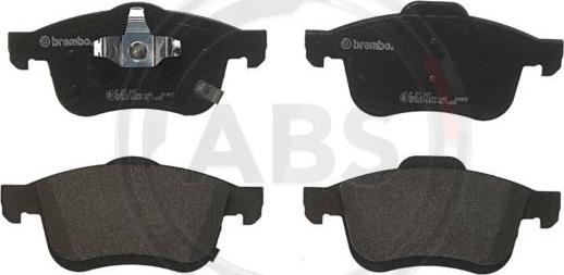 A.B.S. P23167 - Brake Pad Set, disc brake autospares.lv