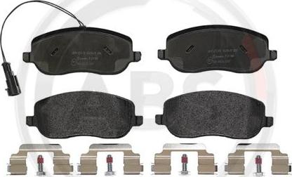 A.B.S. P23100 - Brake Pad Set, disc brake autospares.lv