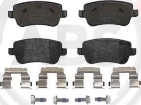 A.B.S. P23101 - Brake Pad Set, disc brake autospares.lv