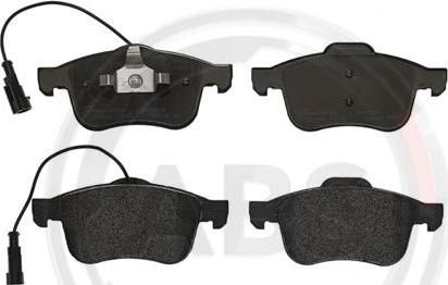 A.B.S. P23103 - Brake Pad Set, disc brake autospares.lv