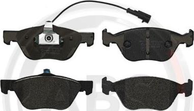 A.B.S. P23112 - Brake Pad Set, disc brake autospares.lv