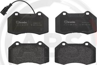 A.B.S. P23117 - Brake Pad Set, disc brake autospares.lv