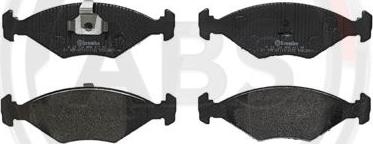 A.B.S. P23124 - Brake Pad Set, disc brake autospares.lv