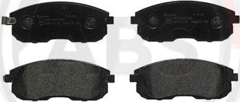 A.B.S. P23126 - Brake Pad Set, disc brake autospares.lv