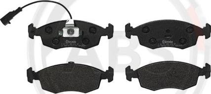 A.B.S. P23121 - Brake Pad Set, disc brake autospares.lv