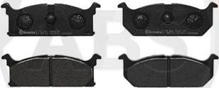 A.B.S. P79003 - Brake Pad Set, disc brake autospares.lv