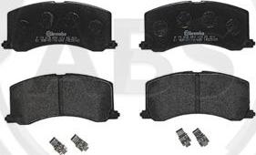 A.B.S. P79010 - Brake Pad Set, disc brake autospares.lv