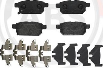 A.B.S. P79029 - Brake Pad Set, disc brake autospares.lv