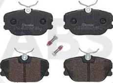 A.B.S. P71004 - Brake Pad Set, disc brake autospares.lv