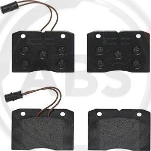 A.B.S. PA6009 - Brake Pad Set, disc brake autospares.lv