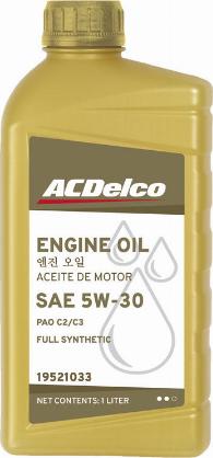 ACDelco 19521033 - Engine Oil autospares.lv