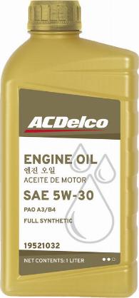 ACDelco 19521032 - Engine Oil autospares.lv