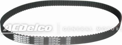 ACDelco 19347445 - Timing Belt autospares.lv