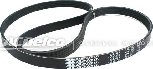 ACDelco 19347453 - V-Ribbed Belt autospares.lv